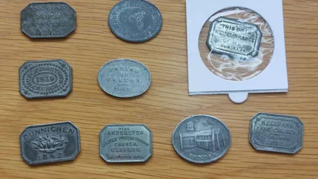 9 communion tokens scottish