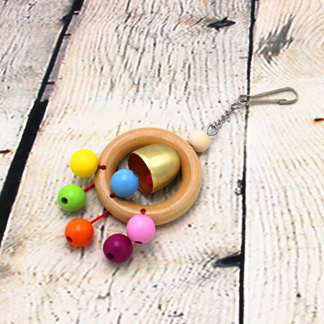 1Pc Parrot Stand Rack Papagei Spielzeug Vogel Klettern Stehen Vogel Biss Spielze 11