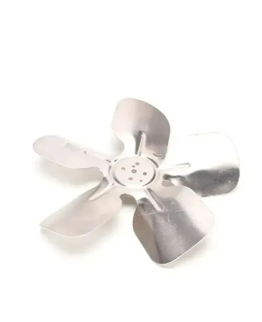 Manitowoc. P/N: 2416223. Aluminum Fan Blade. 10" Dia., 5 Blades. Hub Mount