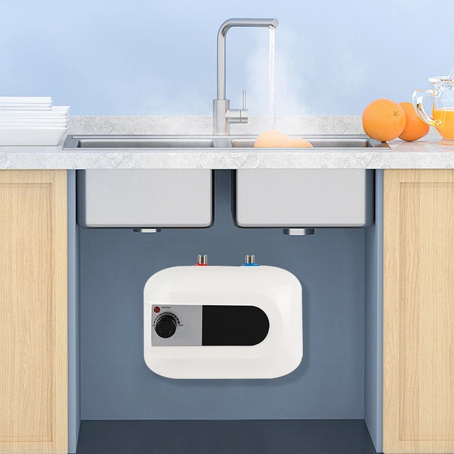 Caldera instantánea mini tanque eléctrico de 6 L 1,5 KW calentador de agua caliente de acero inoxidable a pedido