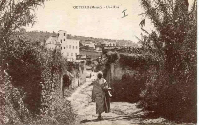Carte Postale // Maroc // Ouezzan Une Rue