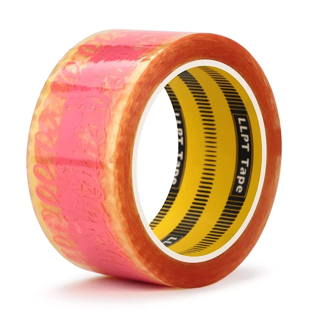 Packing Tape with Thank You Print 1.88” X 65 Yards Heavy Duty High Viscosity Saf