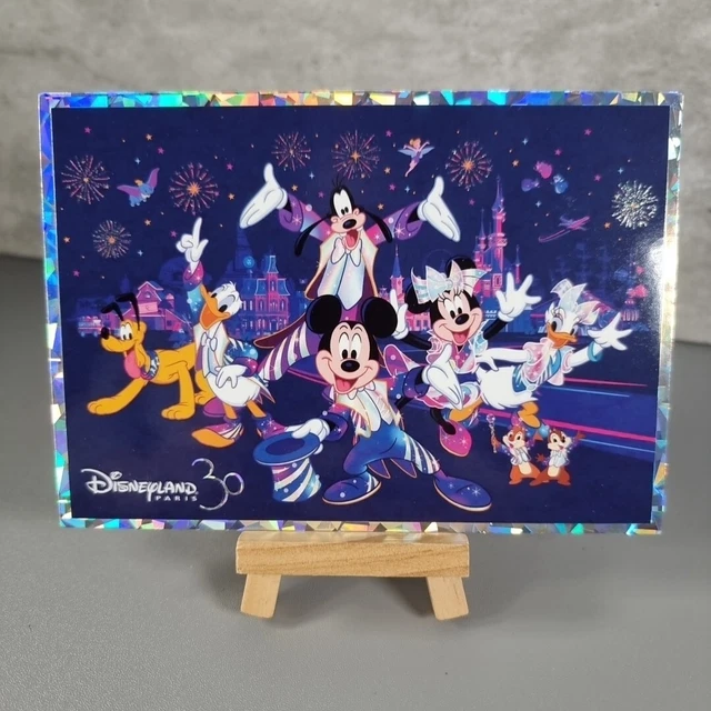 DISNEYLAND PARIS EXCLUSIVE Attractions 30th Anniversary Art Work