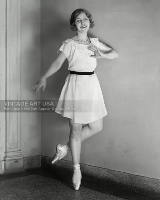 1925 Mary Eaton Dance Pose Photo - Ziegfeld Girl Stage Actress Dancer Singer