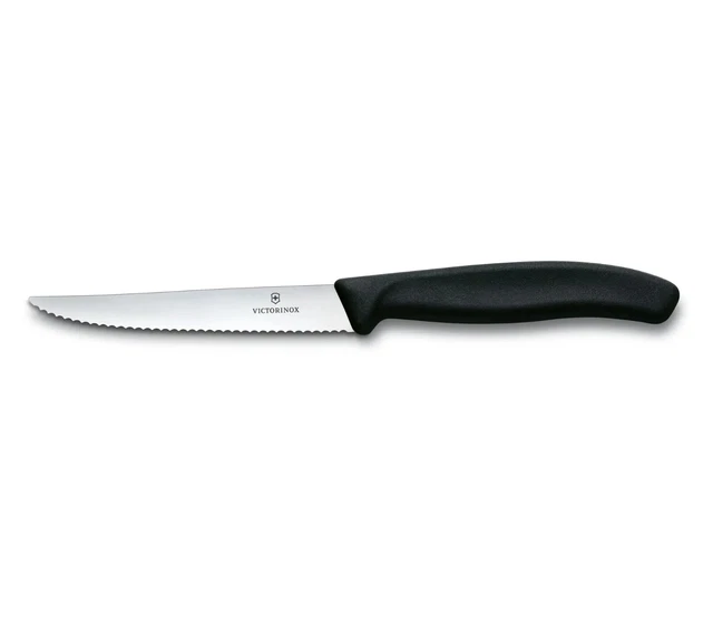 Victorinox Haushaltsmesser Steakmesser Brötchenmesser schwarz 6.7233.20
