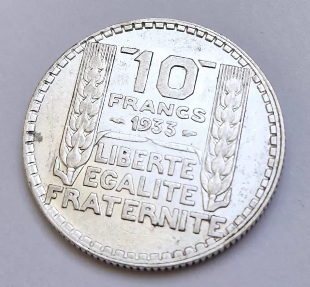 Pièce de monnaie 10 Francs Turin République Française Année 1929 à 1949