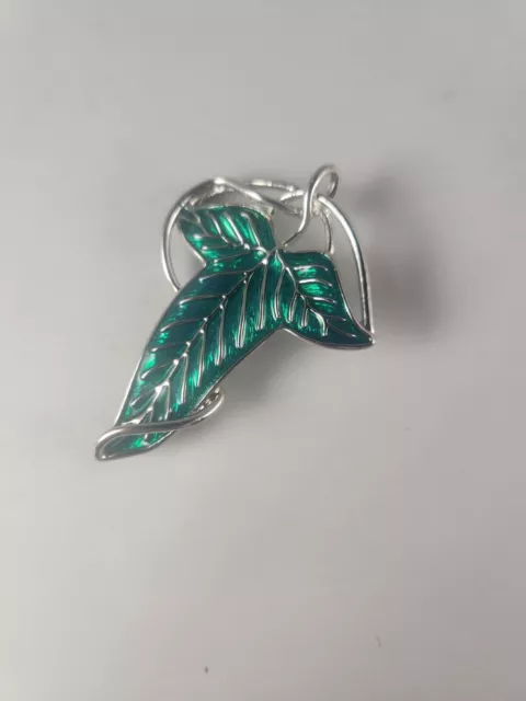 Elven Leaf Brooch Pin Badge Hobbit LOTR Lord of The Rings