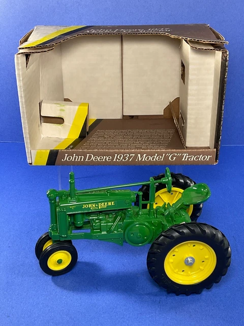 ERTL John Deere 1937 Model "G" Tractor, #548, Narrow Front, Made in The USA