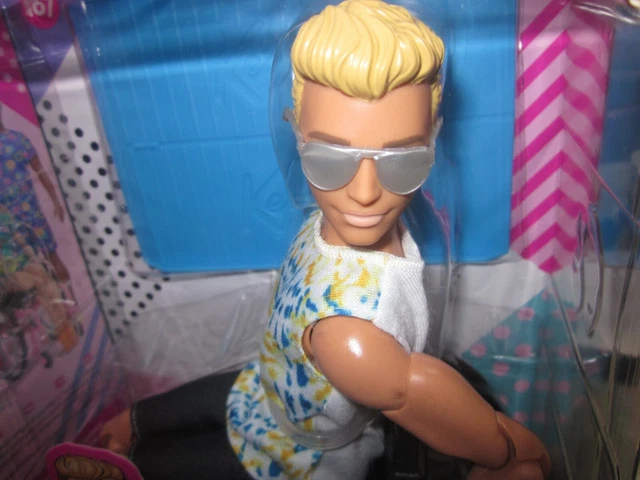 2020 BARBIE MADE To Move Ken Doll Wheelchair Articulated
