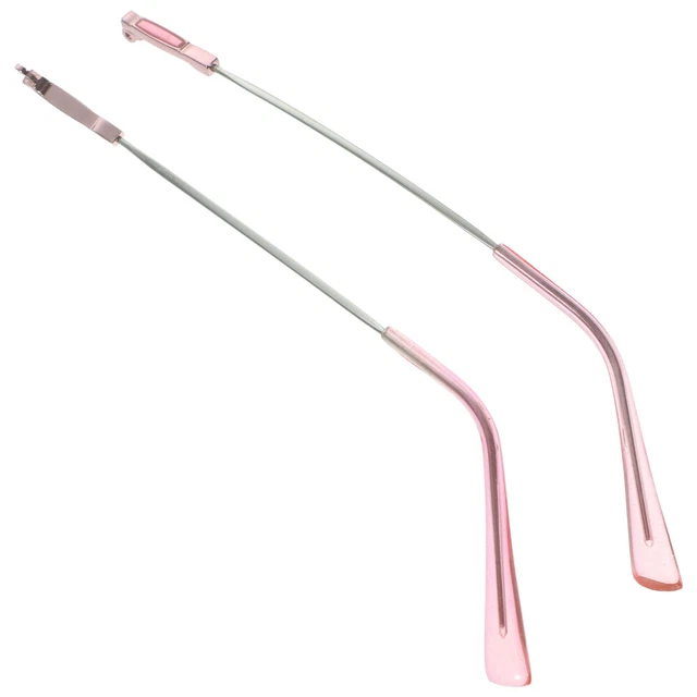 1 par de gafas de repuesto para brazos gafas de metal de repuesto para piernas