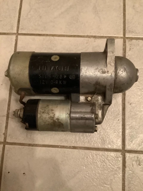 Snowmobile starter motor