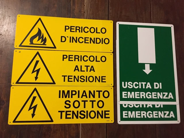 Cartelli Cantiere, Cartelli Vendesi, lavori in corso e segnaletica stradale