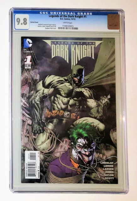 Legends Of The Dark Knight #1 (2012) CGC 9.8 Stephen Platt 1:25 Variant