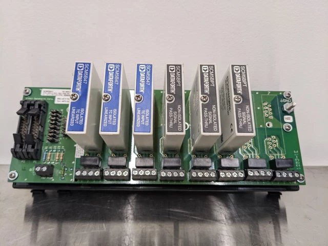 Dataforth SCMPB05-2 Non-multiplexed 8 Channel Backpanel 3-SCM5B47 3-SCM5BPT