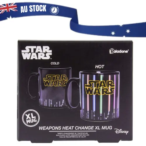 Paladone Star Wars Lightsabers Heat Changing Mug, X-Large AUS