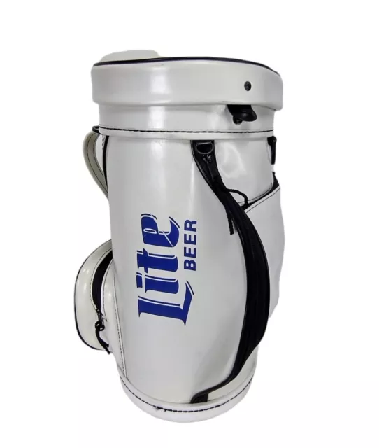 Vintage Lite A Fine Pilsner Beer Novelty Golf Bag Ice Chest Cooler Rare