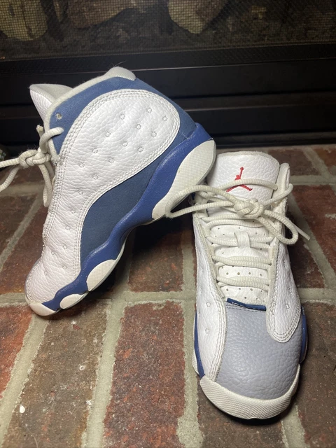 Nike Air Jordan 13 Retro PS French Blue White Blue Shoes Toddler 13C DJ3005-164