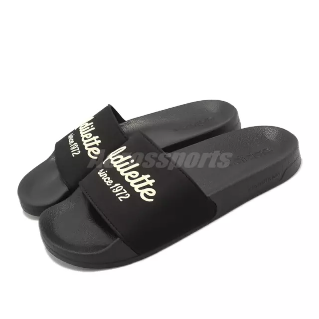 adidas Adilette Shower Black White Men Unisex Casual Sandal Slippers GW8747