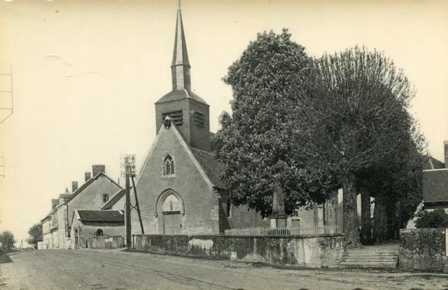 Carte COURS LES BARRES L'église