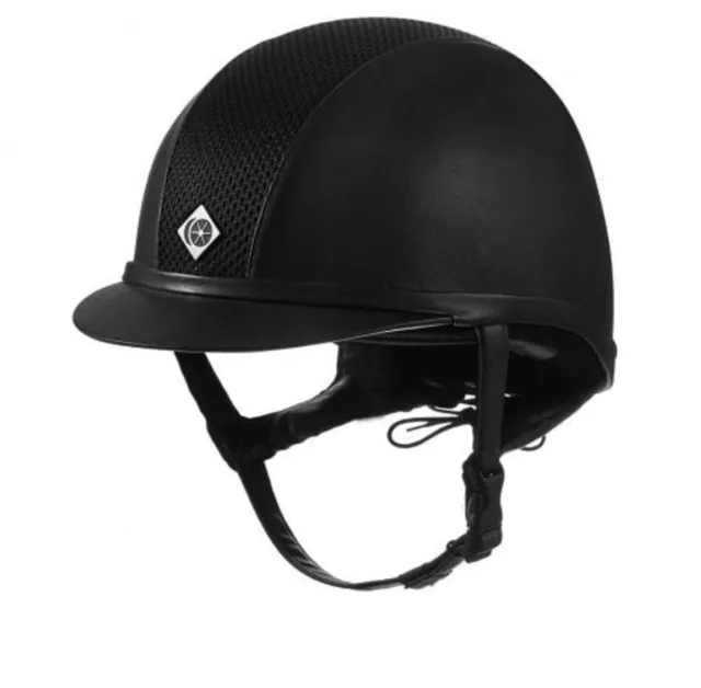 Charles Owen AYR8+ Horse Riding Hat | VG1, PAS015, Kitemark | Leather Look