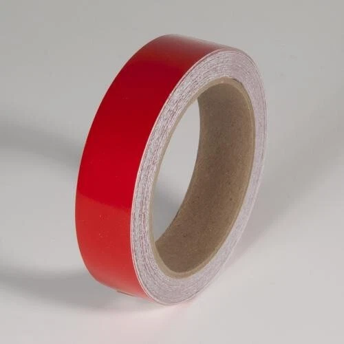 Reflective Marking Tape  RST112  1" x 30' Engineer Grade Reflective Red Tape