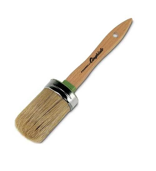 Cinghiale - Pennello Ovalino Setola Bionda Manico Legno Misura 10