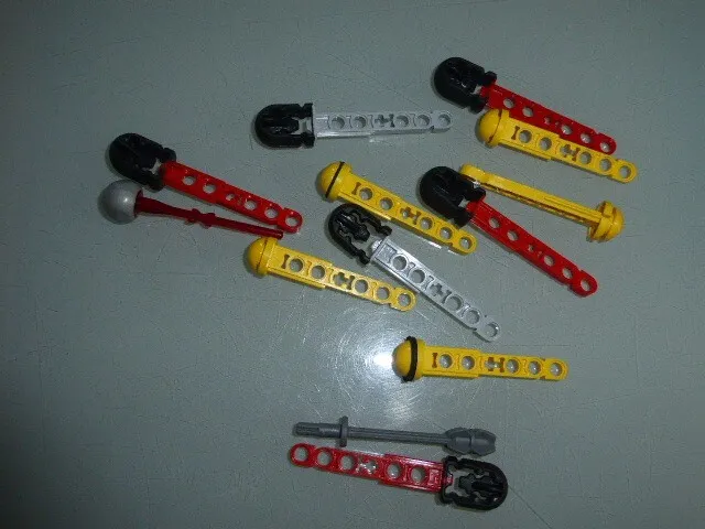 Lego Lot De 13 Fleches, Projectiles Technic, Reference Piece 57028