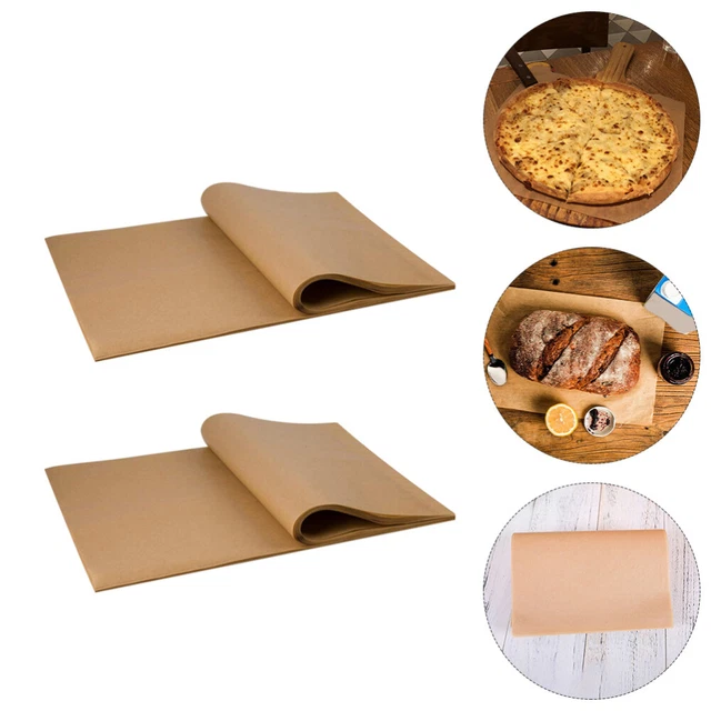Carta per friggitrice ad aria teglia antiaderente carta per barbecue Light Brown carta silicone
