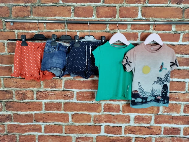 Girls Bundle Age 2-3 Years Next Roxy H&M M&S Etc Shorts Tees Denim Sweat 98Cm