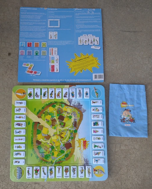 ASTERIX JEU DOMINO Mania Auchan Incomplet Fille Garcon 5/10 Ans Toy Game Cook EUR 5,00 - FR