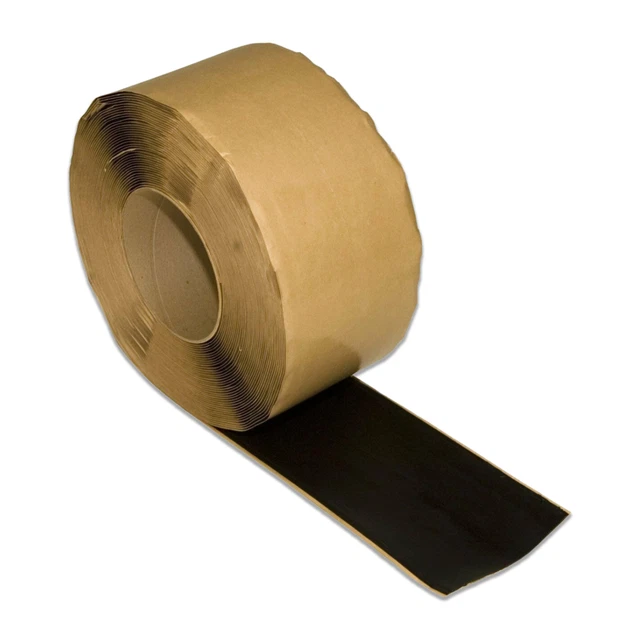 3" x 25' Black EPDM Double Stick Seam Tape