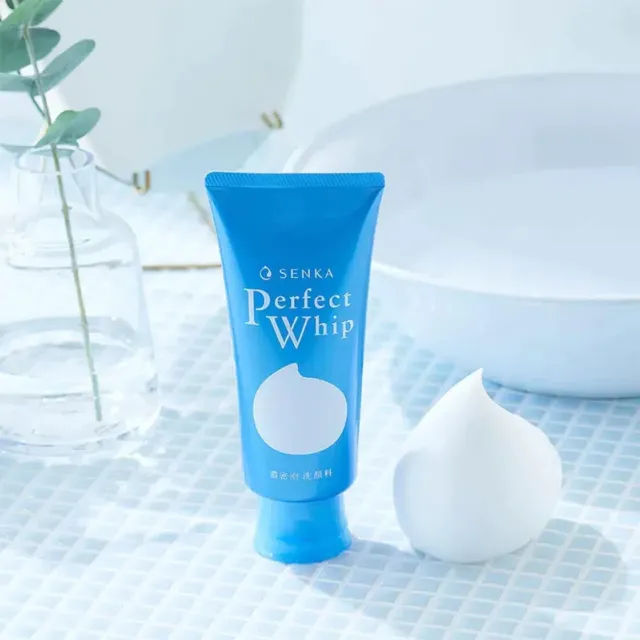 SHISEIDO Senka Perfect Whip Cleansing Foam Cleanser 120g @BibaUK