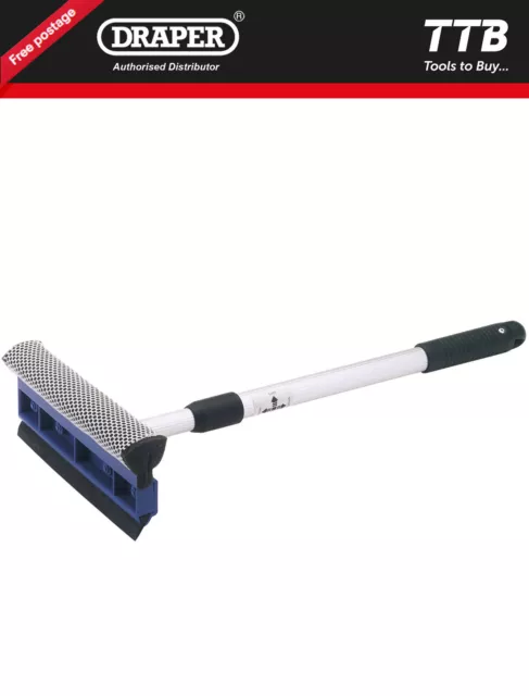 Draper Wide Telescopic Squeegee and Sponge, 200mm 73860