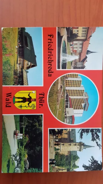 Postkarte a245 nicht gelaufen, Friedrichroda, Ansichtskarte, Sammlung