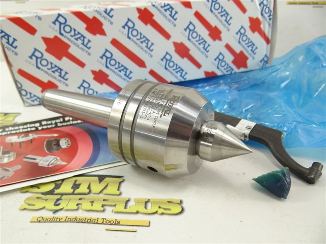 New!!! Royal 3Mt Interchangeable Point Live Center #10003 New!!! Royal 3Mt Interchangeable Point Live Center #10003