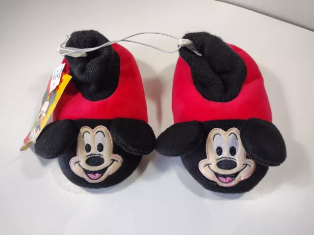 Genuine Disney Branded Mickey Mouse Clubhouse Kids Toddler Slippers Size 7/8