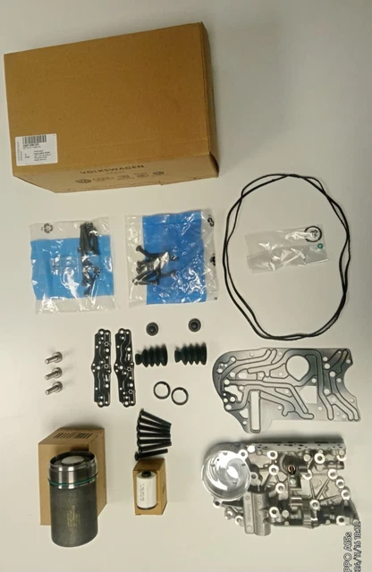 Touareg 7p Kotflügel DSG 7-Gang Reparatursatz Für VW, Audi, Seat, Skoda - Mechatronik Kit Mit Druckspeicher & Anleitung Touareg 7 P