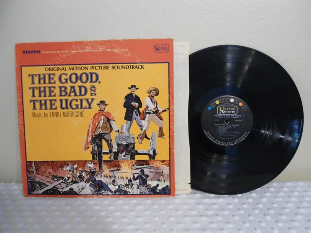THE GOOD THE Bad And The Ugly LP 1966 Soundtrack 1st Pressing! Error ...