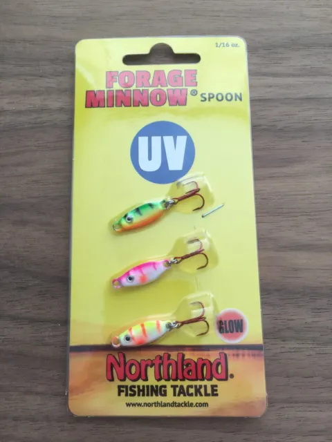 Northland Tackle Forage Minnow Jogging Spoon Jig Hook 1/8 