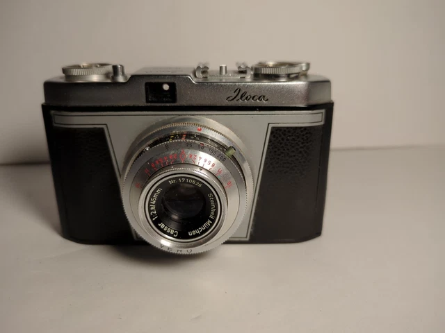 Appareil Photo ILOCA Rapid II L - Objectif Steinheil Munchen Cassar S 50 Mm F/2.8 - Avec étui