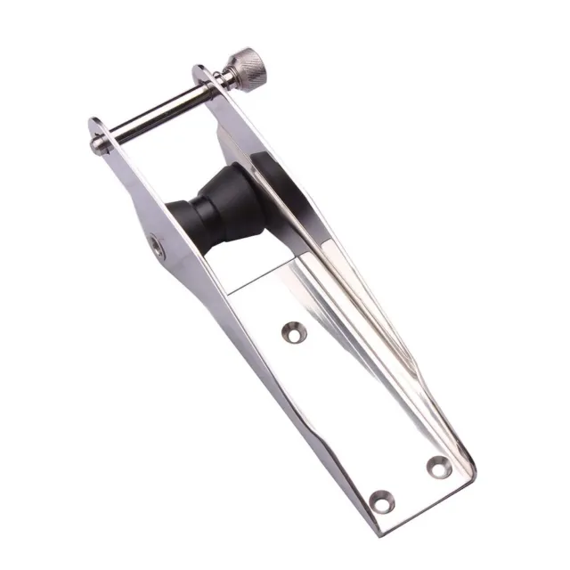 Stainless Steel Bow Anchor Roller with Spring Loaded Pin Mounting Hole