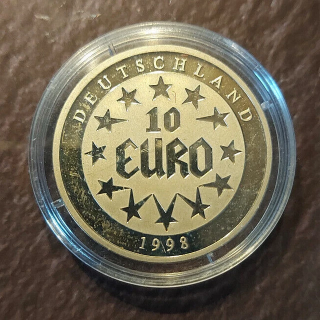 10 Euro Münze 1998 Raub Der Europa 10 EURO, 1998 Europa /Karte von Europa/Deutschland EUR 3,00 - PicClick DE
