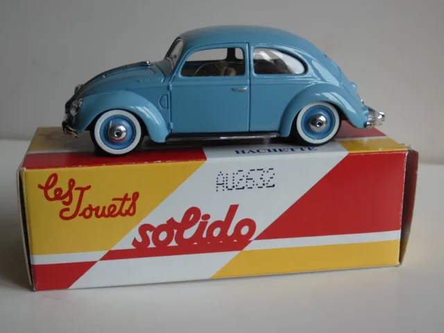 voiture miniature 1/43 SOLIDO VOLKSWAGEN Coccinelle Made in France