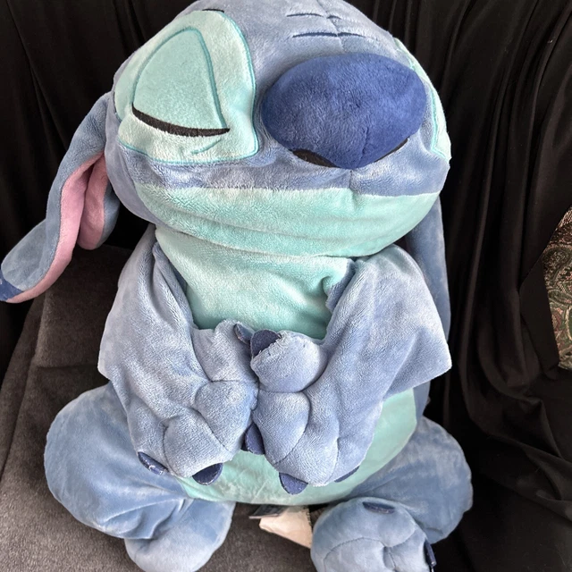 DISNEY STORE LILO and Stitch 25" Large Plush Pillow STITCH Sleeping