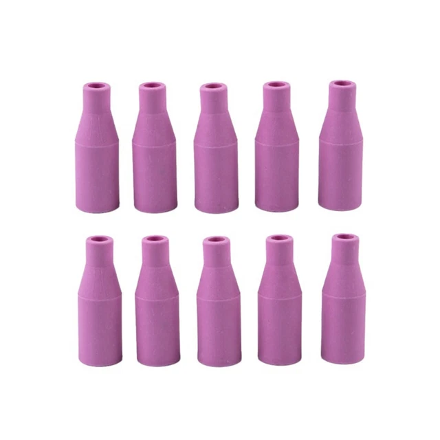 10Pcs MB-15AK 14AK MIG/ Gas Ceramic Nozzle Case for Welding Torch U4O5