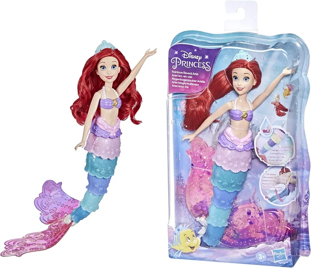 DISNEY PRINCESS RAINBOW Reveal Ariel, Colour Change Doll, Disney £30.08 ...