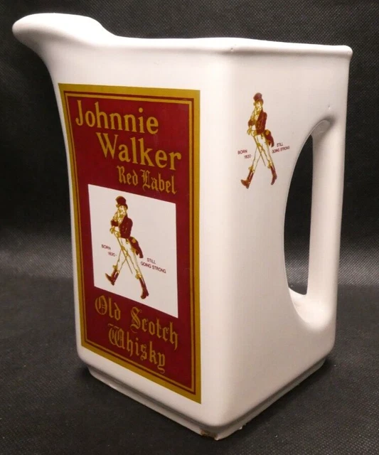 VINTAGE AUSTRALIAN MADE Johnnie Walker Red Label Old Scotch Whisky Jug