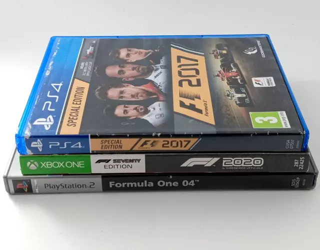 Bundle F1 Formula one 1 04 2020 2017 Special Edition PlayStation 2 4 xbox one