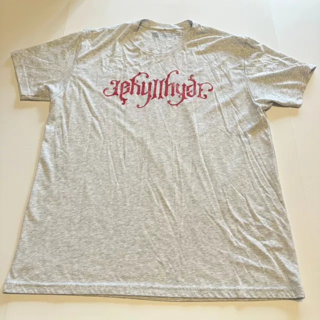 Jekyll Hyde Apparel Mens Short Sleeves Crew Neck T-Shirt Size XL USA Made