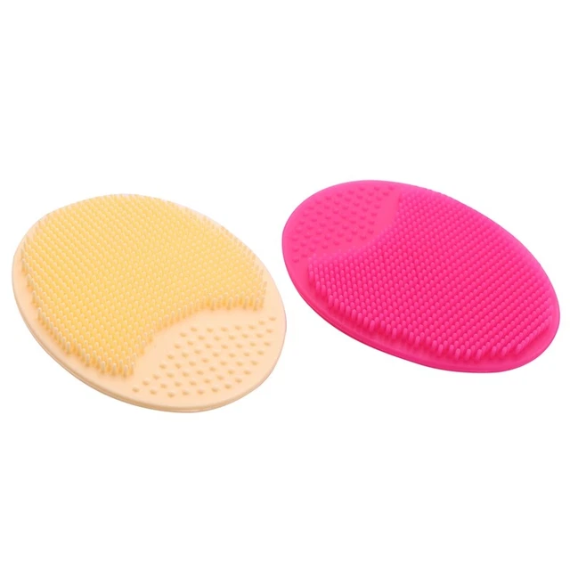 2 piezas almohadilla de lavado de belleza de silicona para spa almohadilla de limpieza facial lavado facial EF3X7